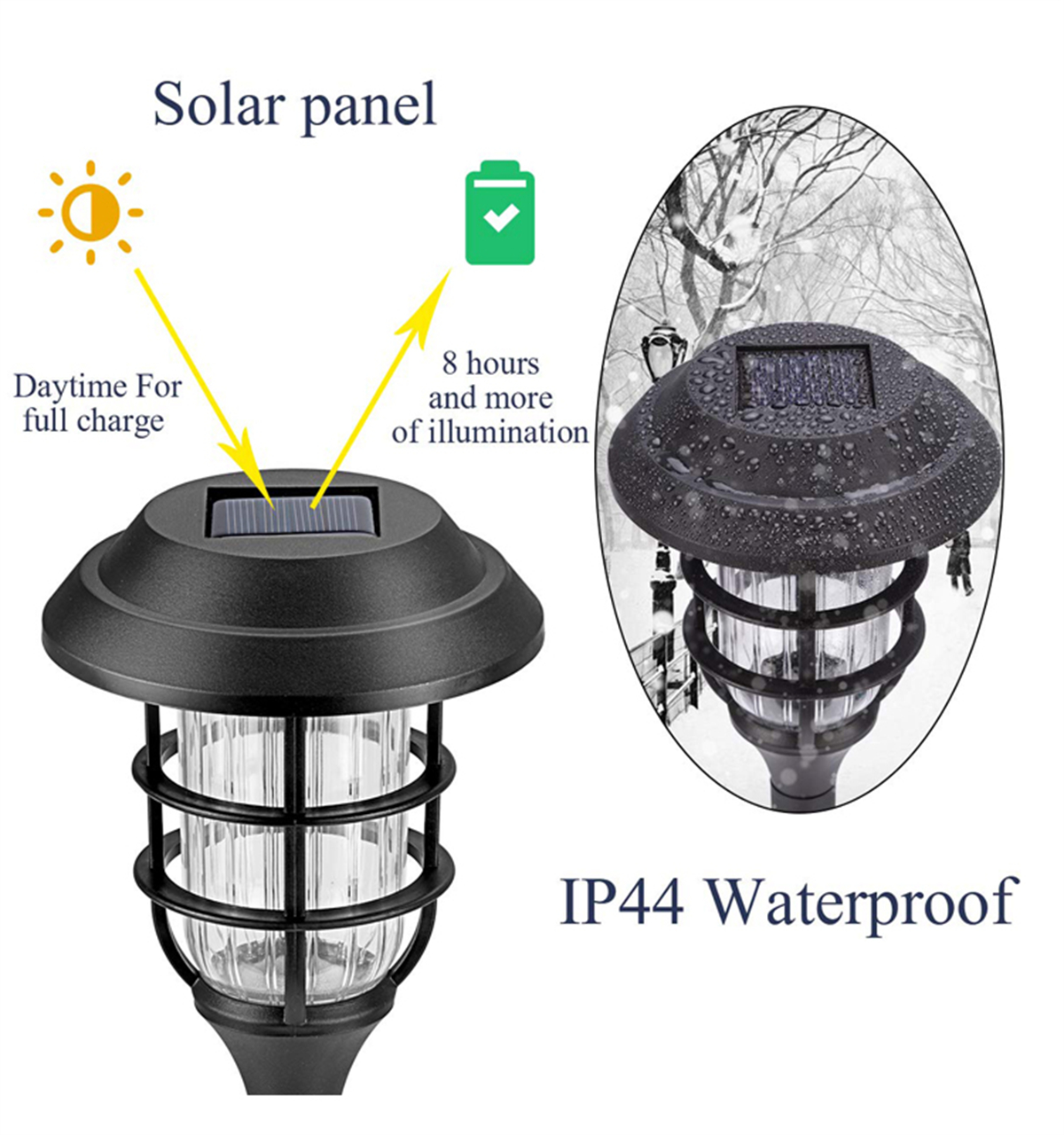 solar garden light