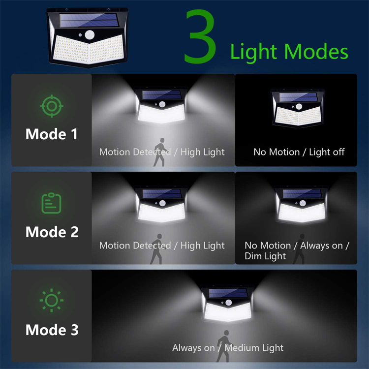 solar wall light